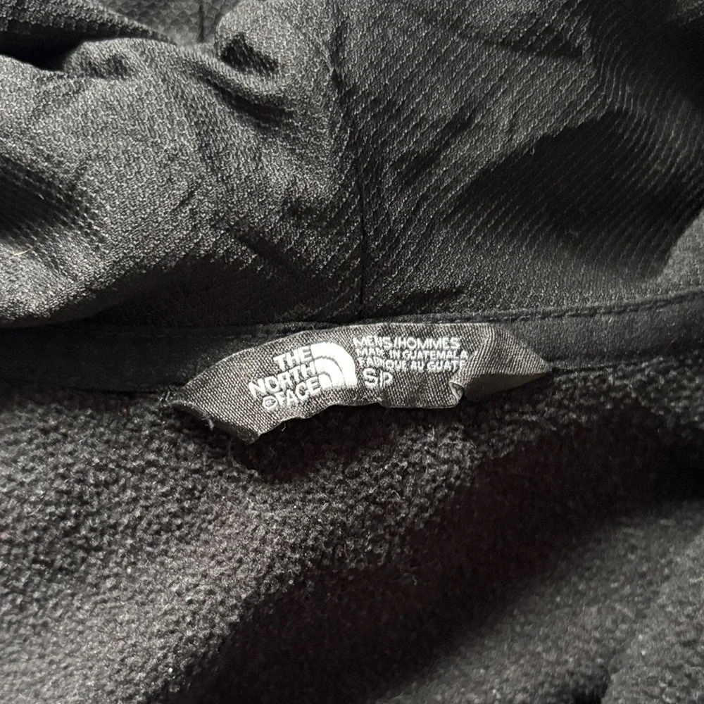 The North Face Black and Blue Zip-Up Hoodie - Picture 4 of 5
